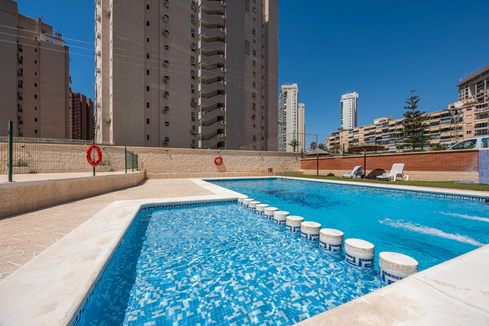 Swimming pool of Apartment for sale in Finestrat  with Swimming Pool, Furnished and Community pool