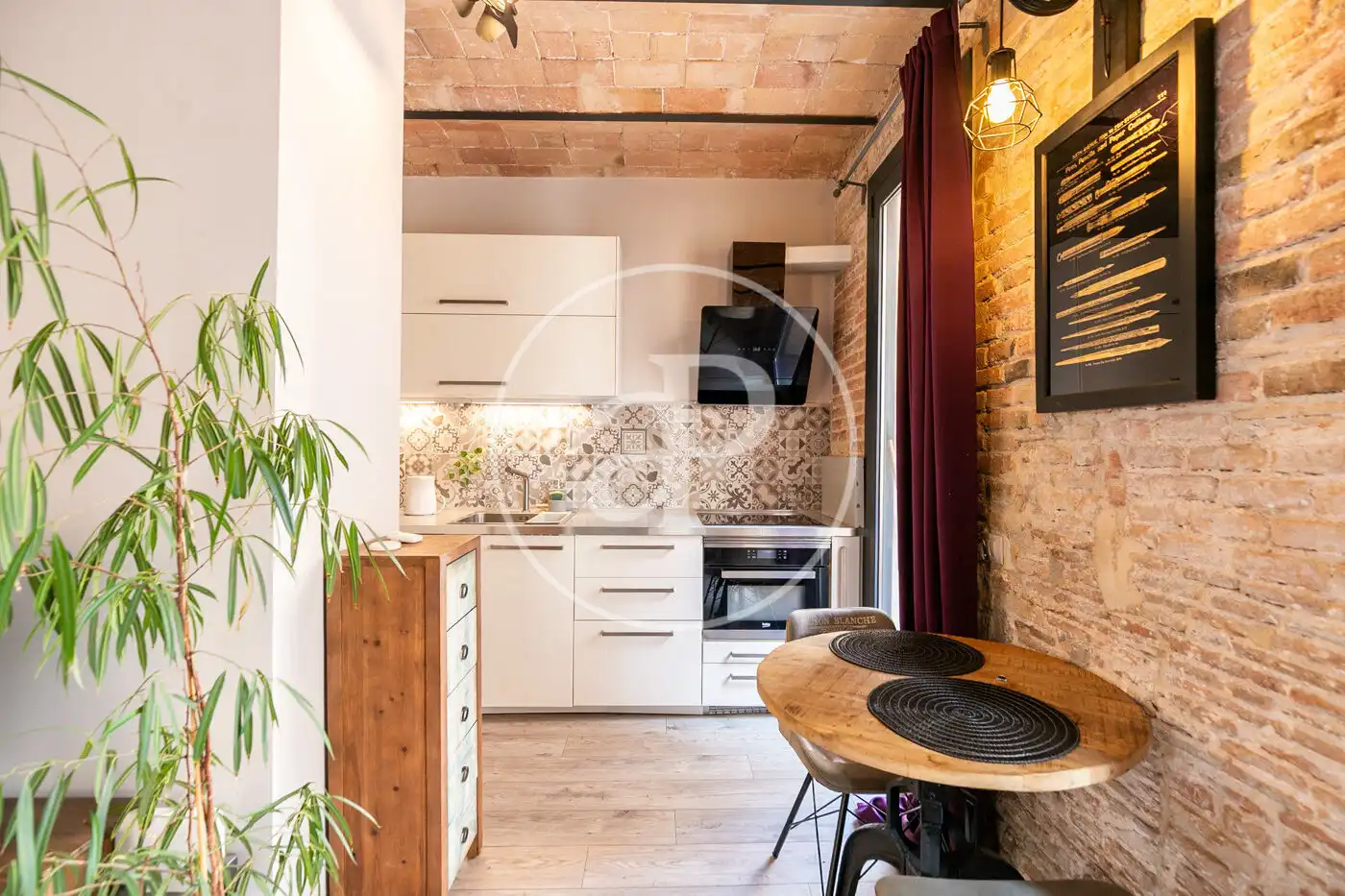 Cocina de Piso en venta en Barcelona con Aire acondicionado, Calefacción y Amueblado