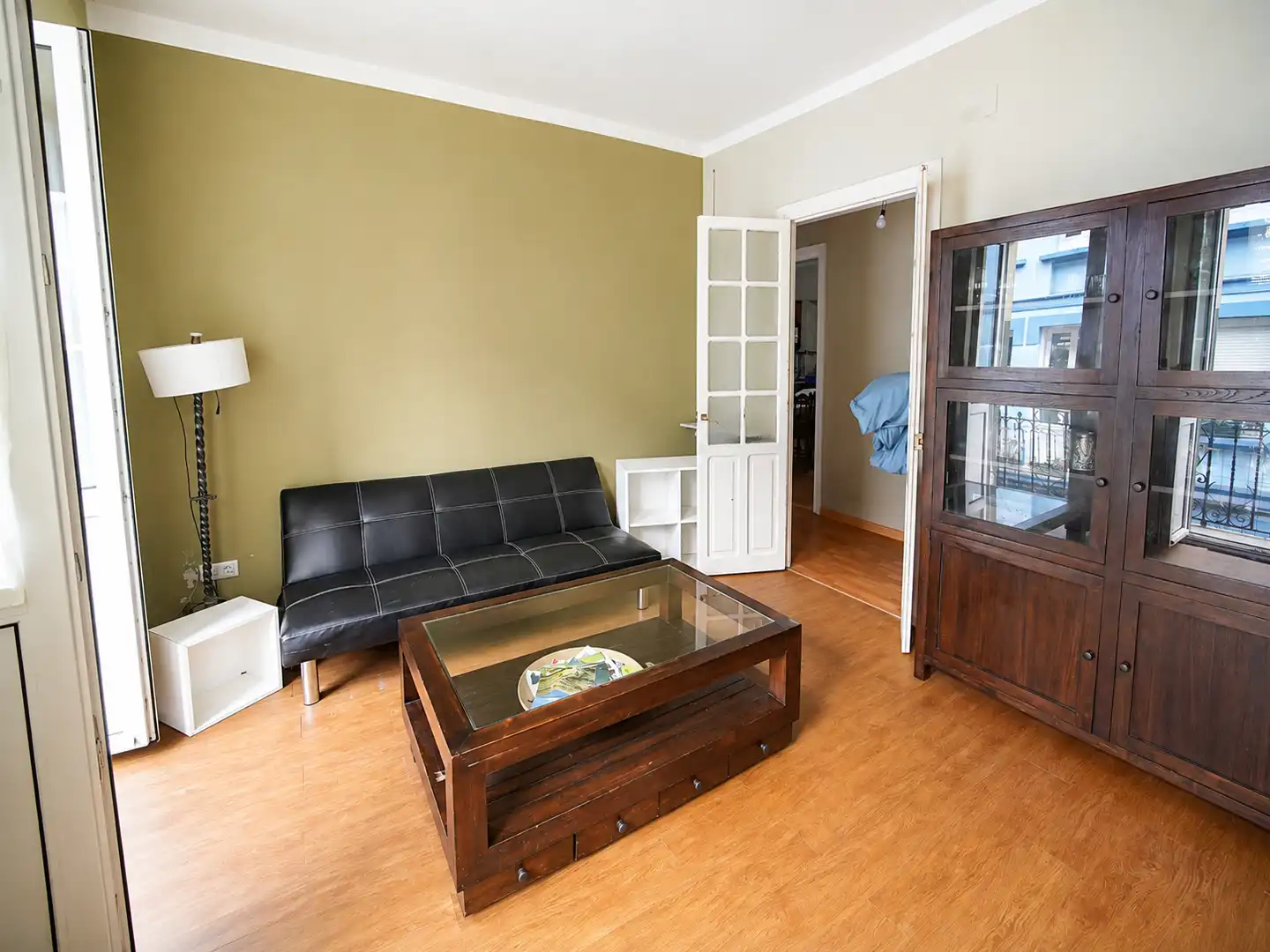Living room of Flat for sale in Cudillero  with Heating, Private garden and Parquet flooring