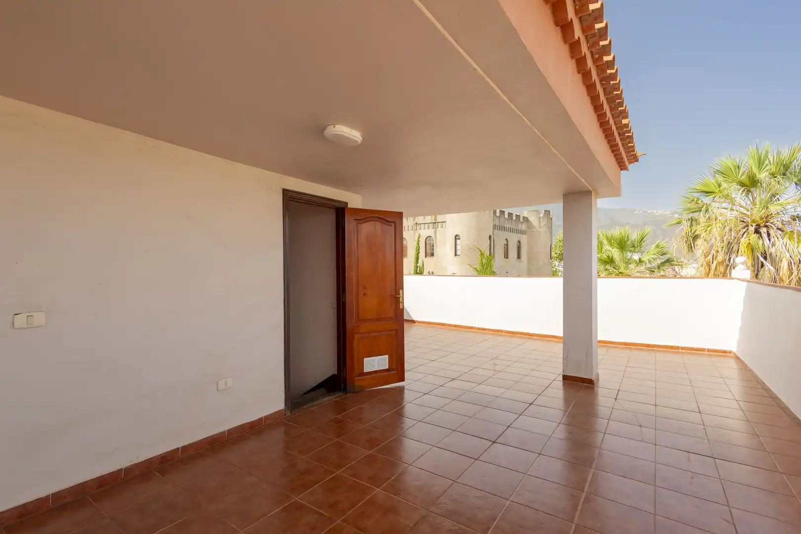 Terrasse von Einfamilien-Reihenhaus zum Verkauf in Los Realejos mit Privatgarten, Terrasse und Abstellraum