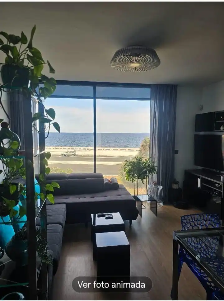Wohnzimmer von Wohnung zum Verkauf in Las Palmas de Gran Canaria mit Heizung, Terrasse und Abstellraum