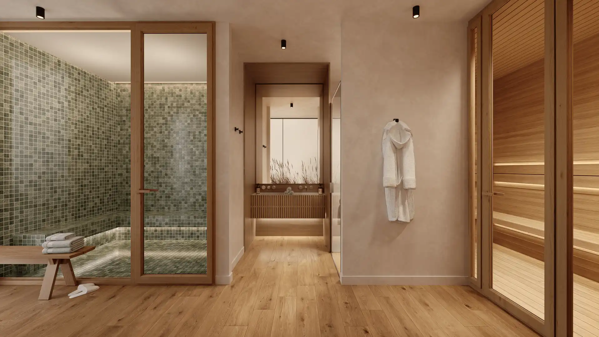 Bany de Apartament en venda en Estepona amb Aire condicionat, Terrassa i Piscina