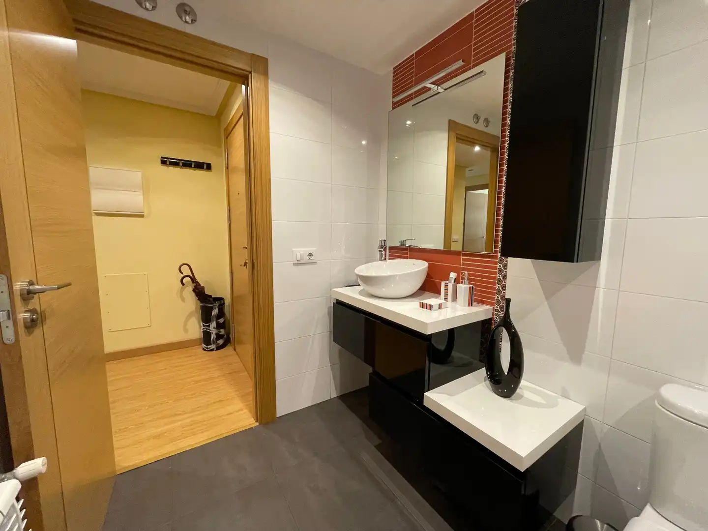Badezimmer von Wohnung zum Verkauf in Peñaranda de Bracamonte mit Heizung, Privatgarten und Parkett