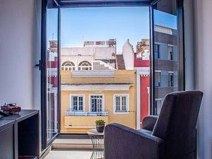 Vista exterior de Piso en venta en Las Palmas de Gran Canaria con Aire acondicionado y Amueblado