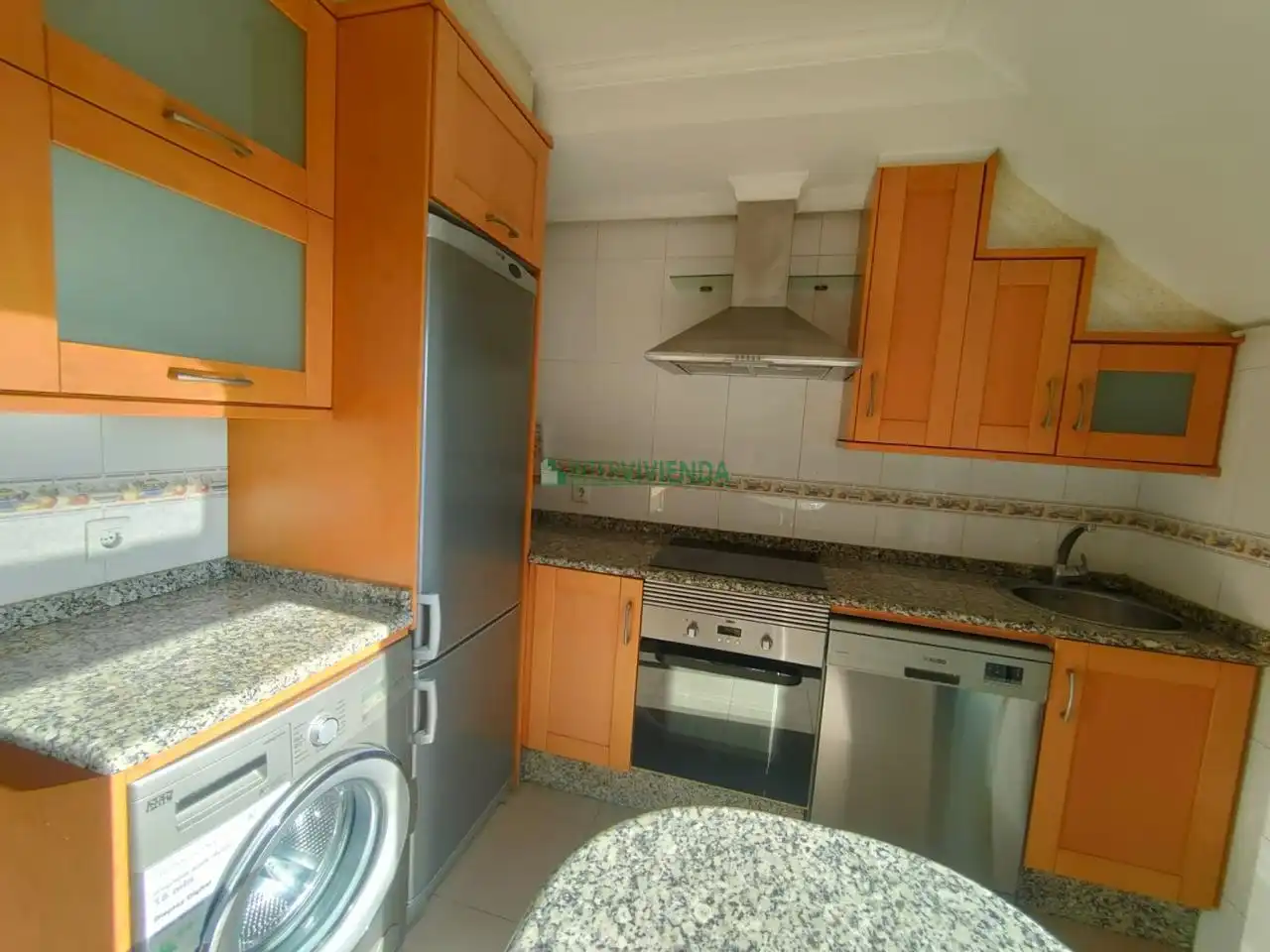 Cocina de Ático de alquiler en Lavadores