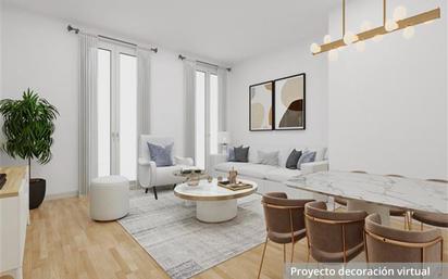 Living room of Flat for sale in  Barcelona Capital  with Air Conditioner, Heating and Terrace