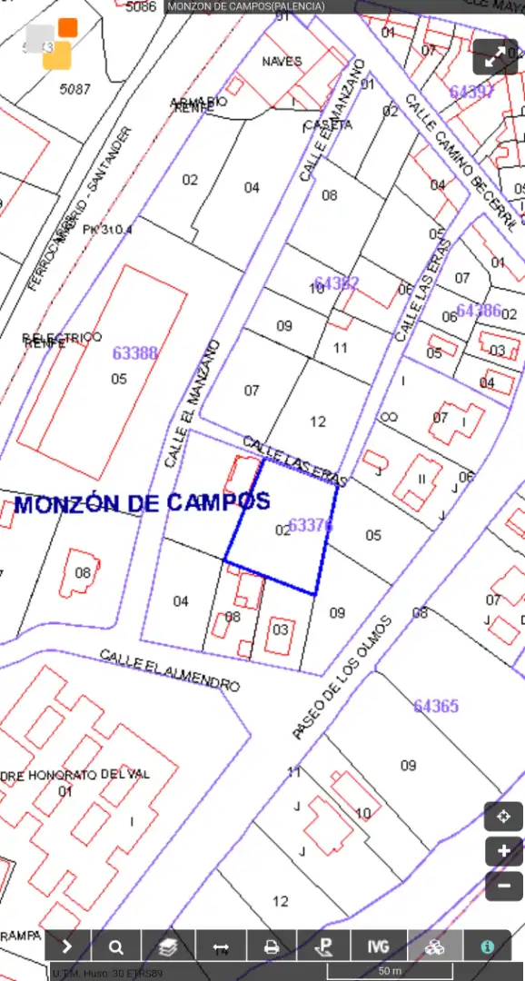 Residential zum Verkauf in Monzón de Campos