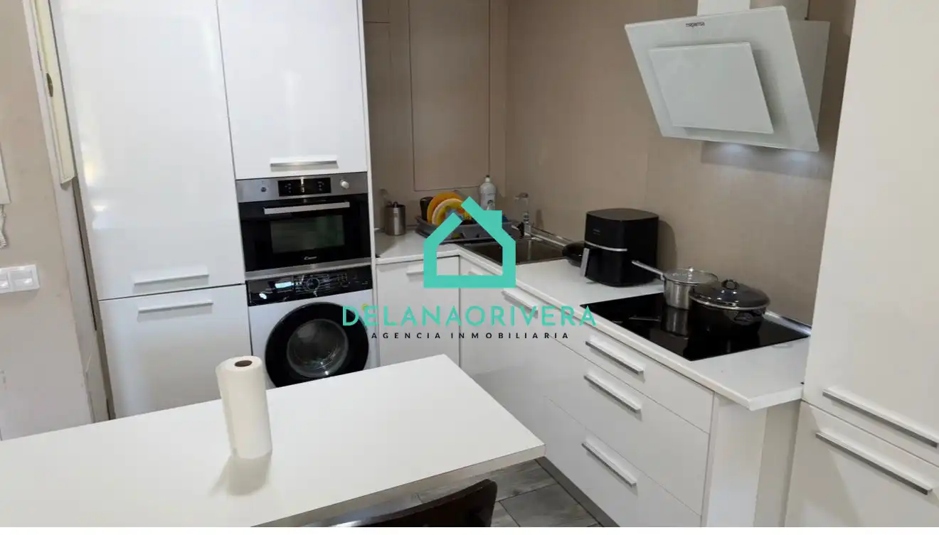 Küche von Maisonette zur Miete in Camarma de Esteruelas mit Klimaanlage, Heizung und Terrasse