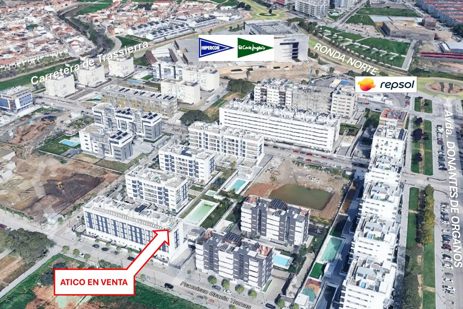 Vista exterior de Ático en venta en  Córdoba Capital con Jardín privado, Terraza y Trastero