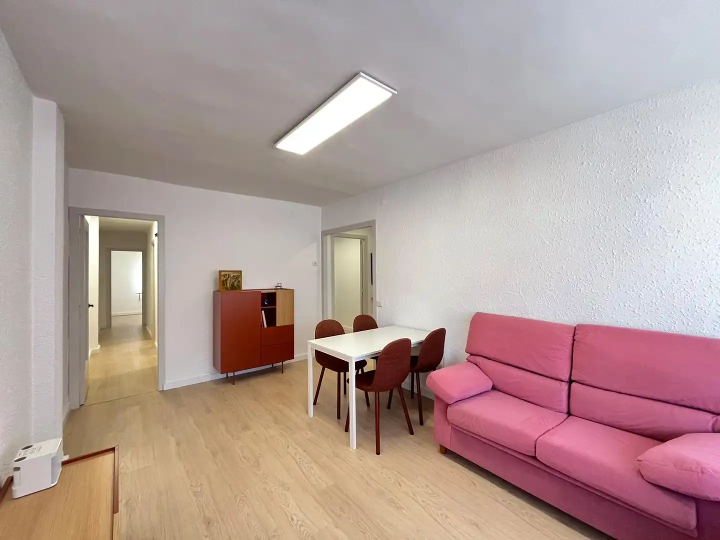Sala de estar de Piso en venta en Amposta con Parquet, Terraza y Balcón