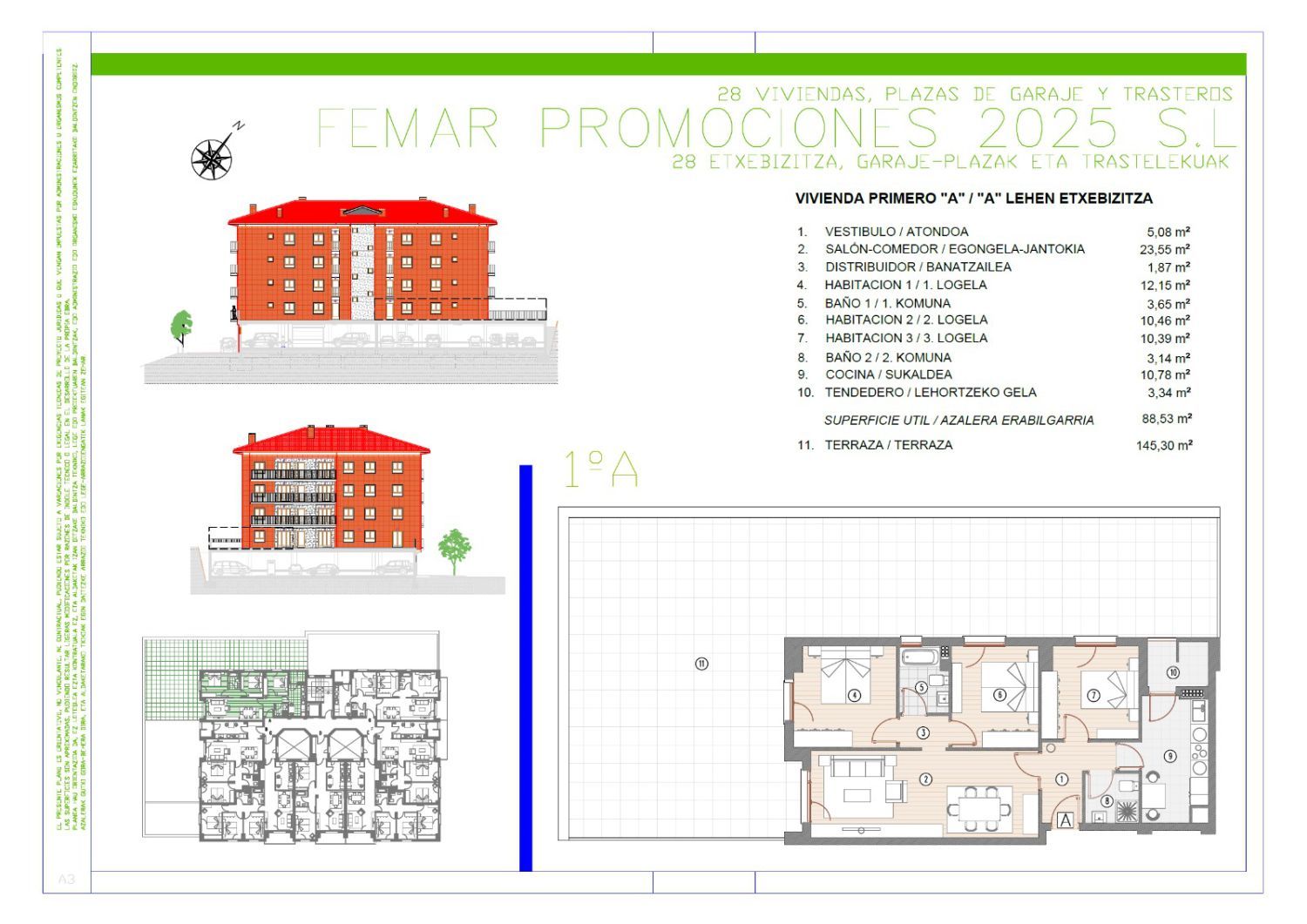 Flat for sale in Güeñes  with Heating and Terrace