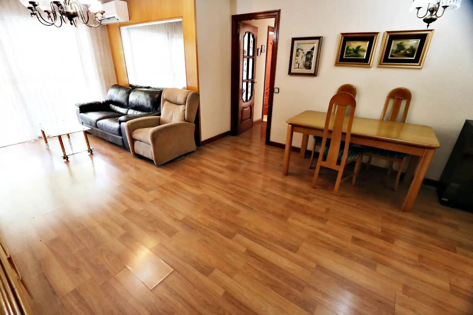 Wohnzimmer von Wohnung zum Verkauf in Getafe mit Privatgarten, Terrasse und Abstellraum