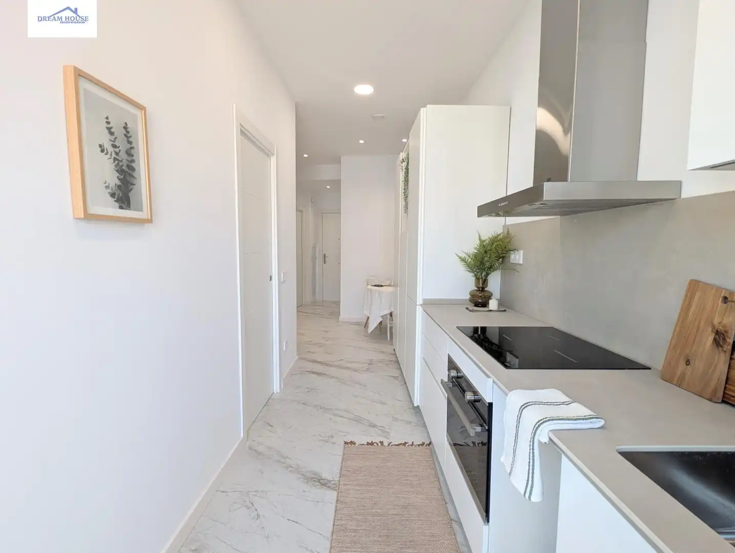 Küche von Wohnungen zum Verkauf in Mataró mit Klimaanlage, Heizung und Balkon