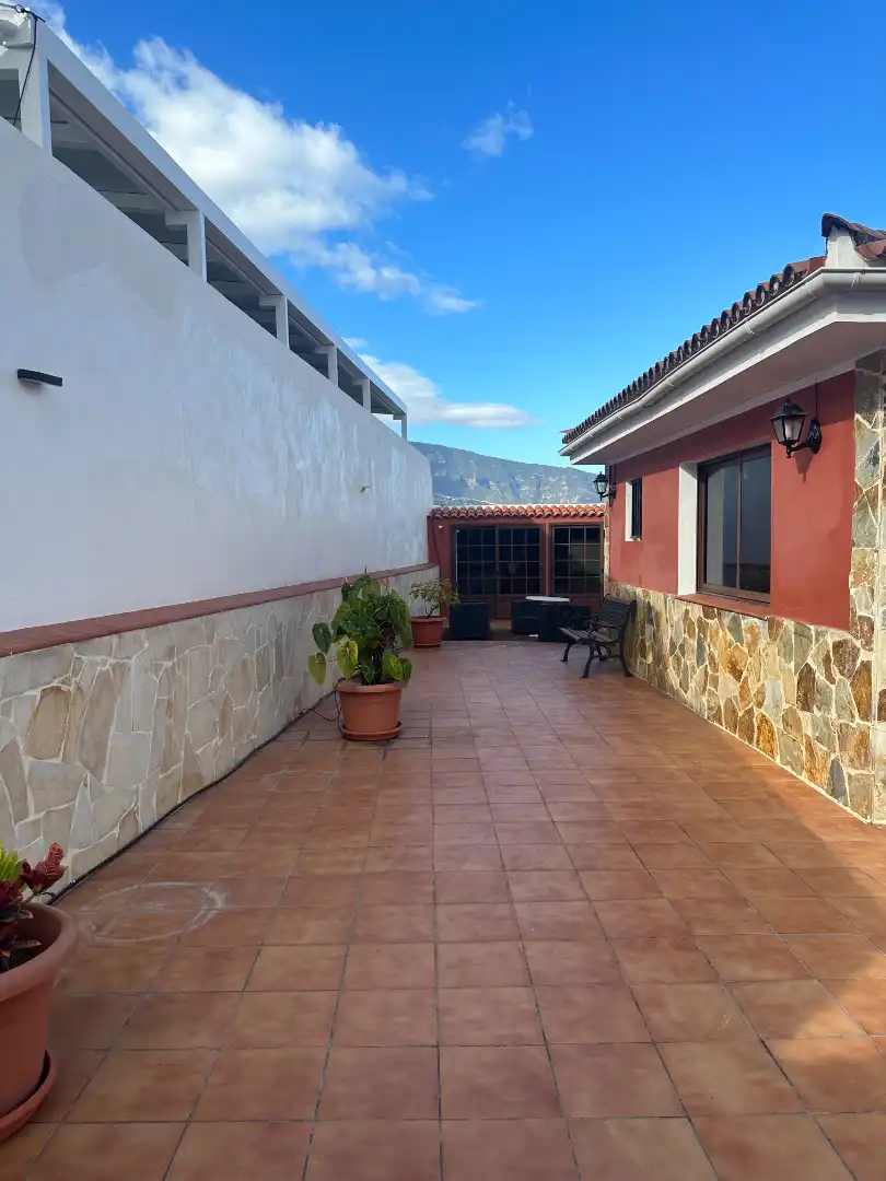 Terraza de Casa o chalet de alquiler en La Orotava con Jardín privado, Terraza y Trastero