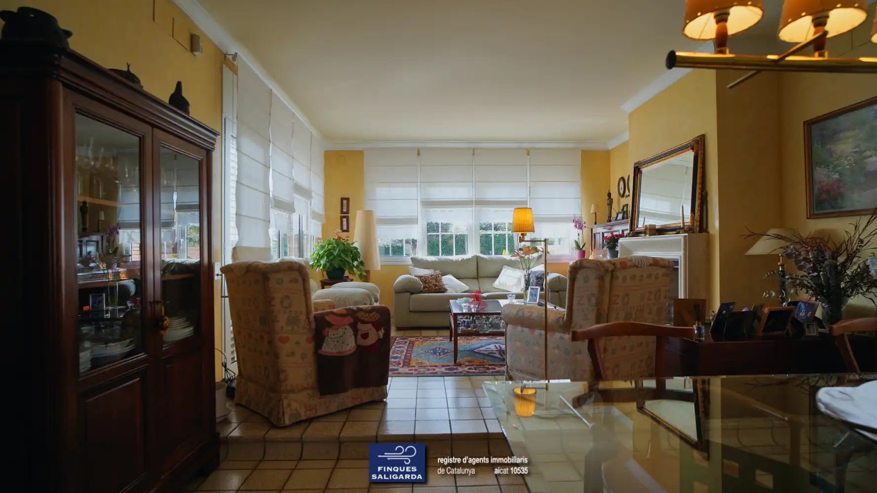 Sala de estar de Casa o chalet en venta en Canovelles con Aire acondicionado, Calefacción y Terraza