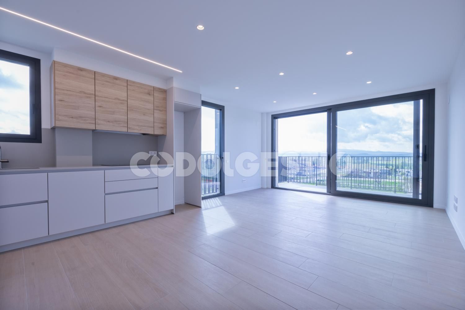 Living room of Flat for sale in Vic  with Terrace