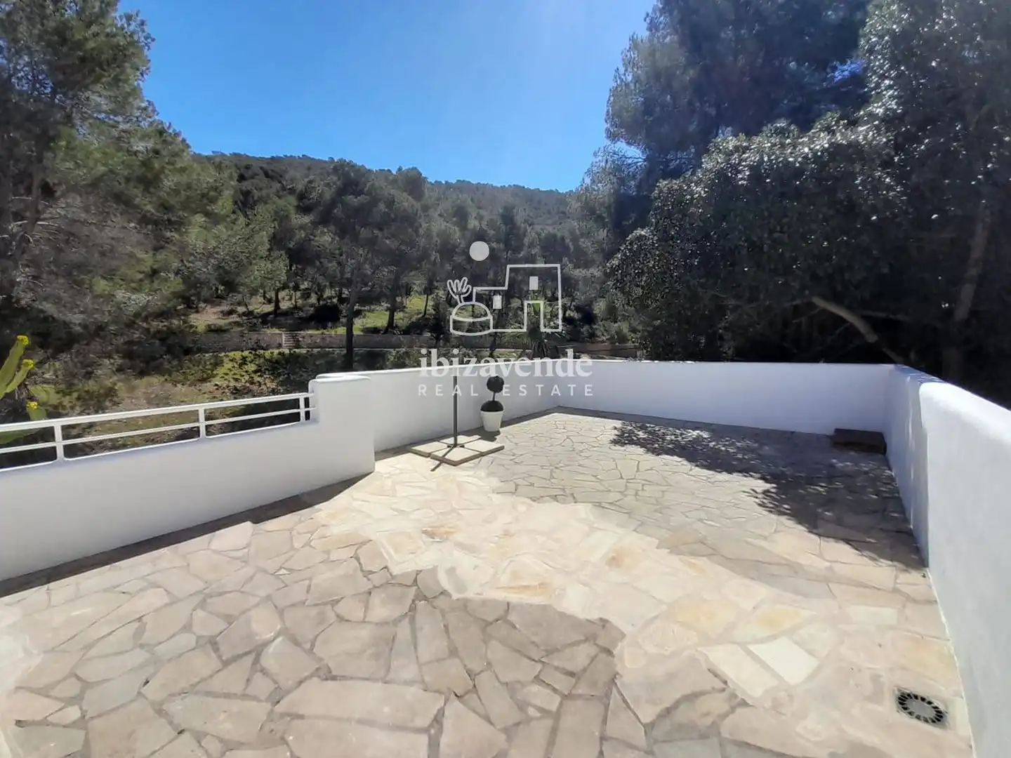 Jardí de Casa o xalet en venda en Santa Eulària des Riu amb Aire condicionat, Calefacció i Piscina