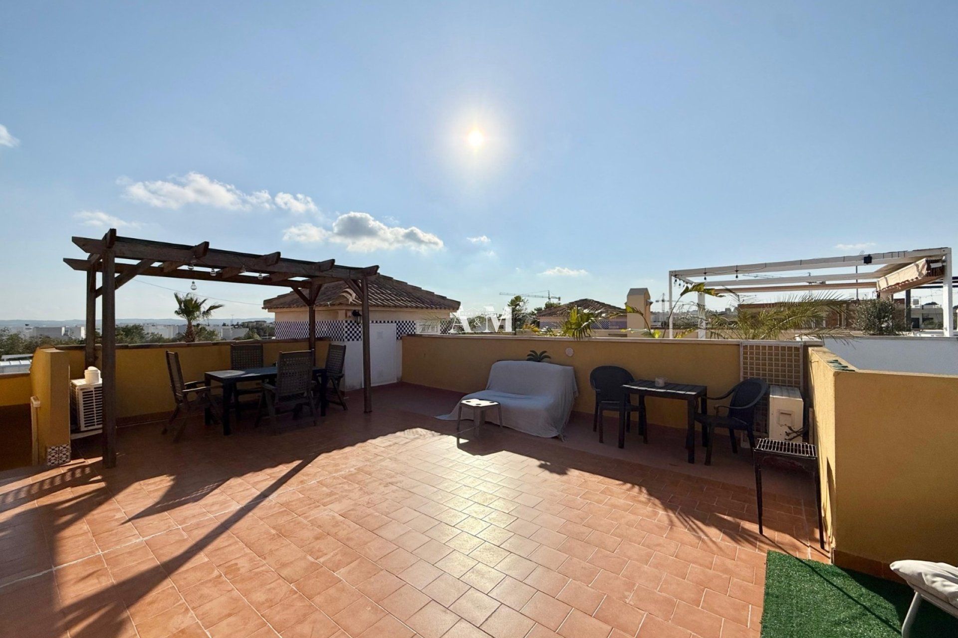 Terrace of Apartments for rent in Los Montesinos  with Air Conditioner, Heating and Terrace