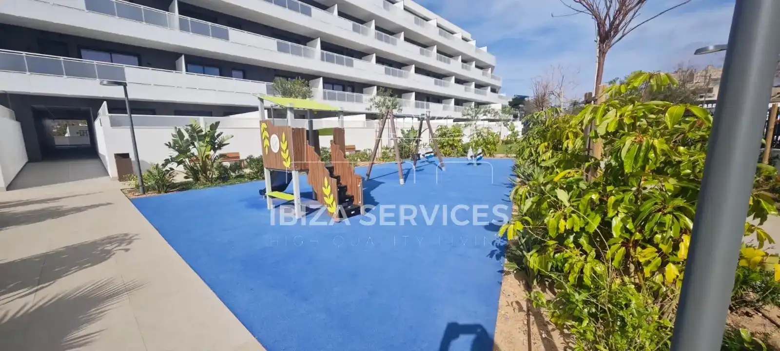 Terrace of Flat for rent in Eivissa  with Air Conditioner, Private garden and Swimming Pool