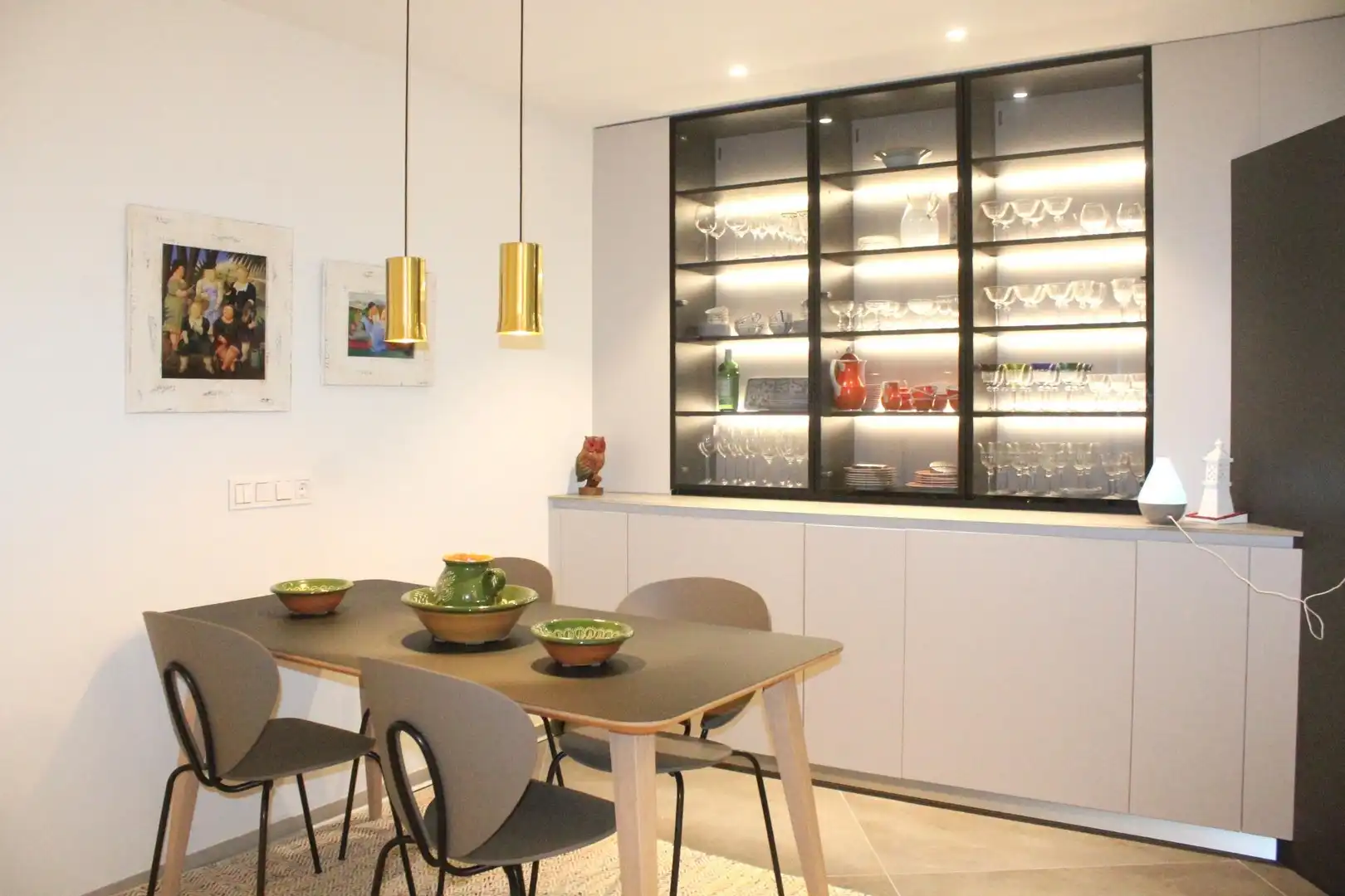 Comedor de Piso en venta en Donostia - San Sebastián  con Calefacción y Alarma