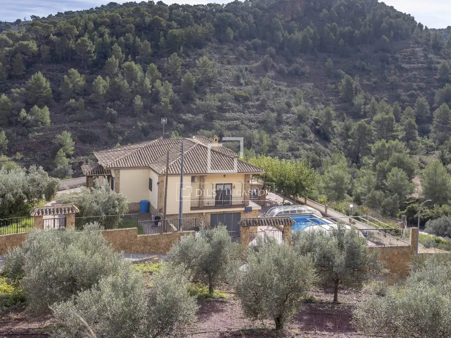 Vista exterior de Casa o chalet en venta en Segart con Aire acondicionado, Calefacción y Piscina