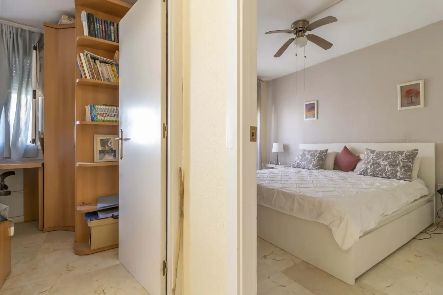 Bedroom of Houses for sale in Bormujos  with Air Conditioner, Terrace and Storage room