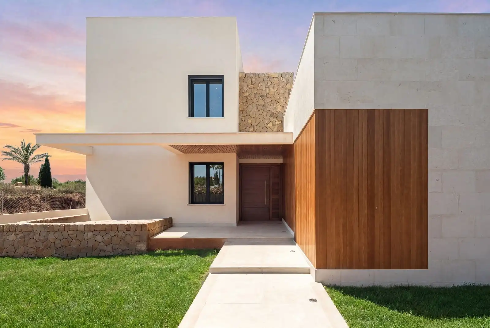Exterior view of Houses for sale in Pollença  with Air Conditioner, Heating and Private garden
