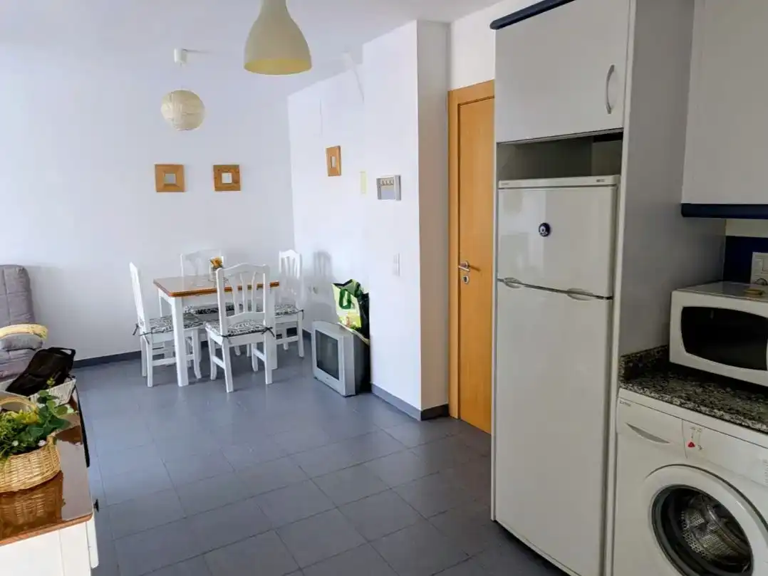 Küche von Wohnung zur Miete in Playa de la Concha