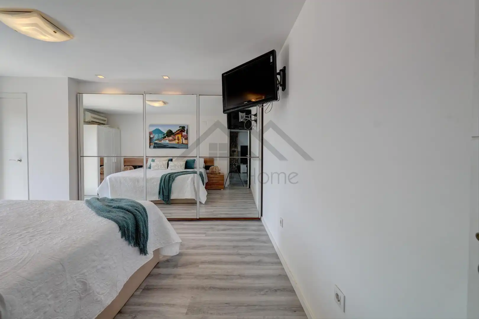 Bedroom of Houses for sale in La Pobla de Vallbona  with Air Conditioner, Heating and Private garden