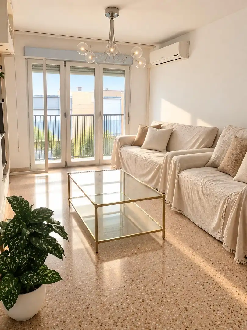 Wohnzimmer von Wohnung zur Miete in Murcia mit Klimaanlage und Möbliert