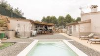 Exterior view of House or chalet for sale in Sant Esteve Sesrovires  with Air Conditioner, Heating and Private garden