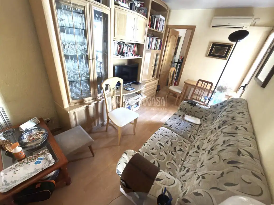 Wohnzimmer von Wohnung zum Verkauf in Madrid mit Heizung und Terrasse