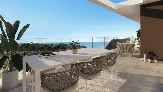 Terrace of Apartments for sale in Rincón de la Victoria  with Air Conditioner, Terrace and Swimming Pool