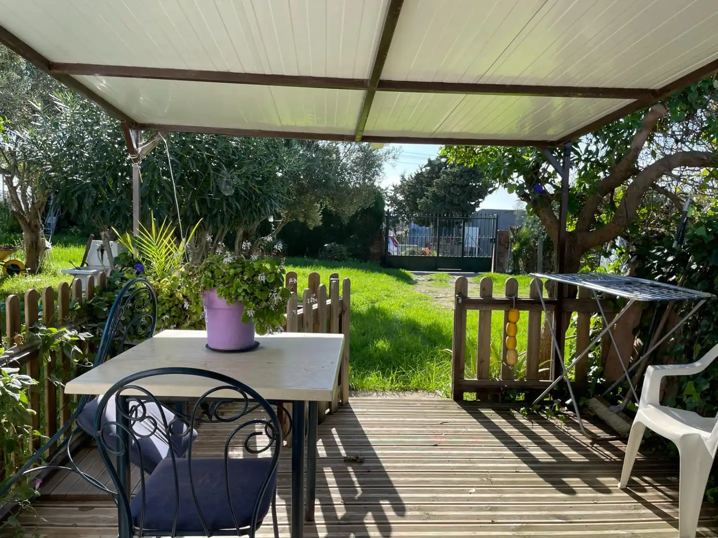 Terrasse von Country house zum Verkauf in Tarifa mit Klimaanlage, Heizung und Privatgarten