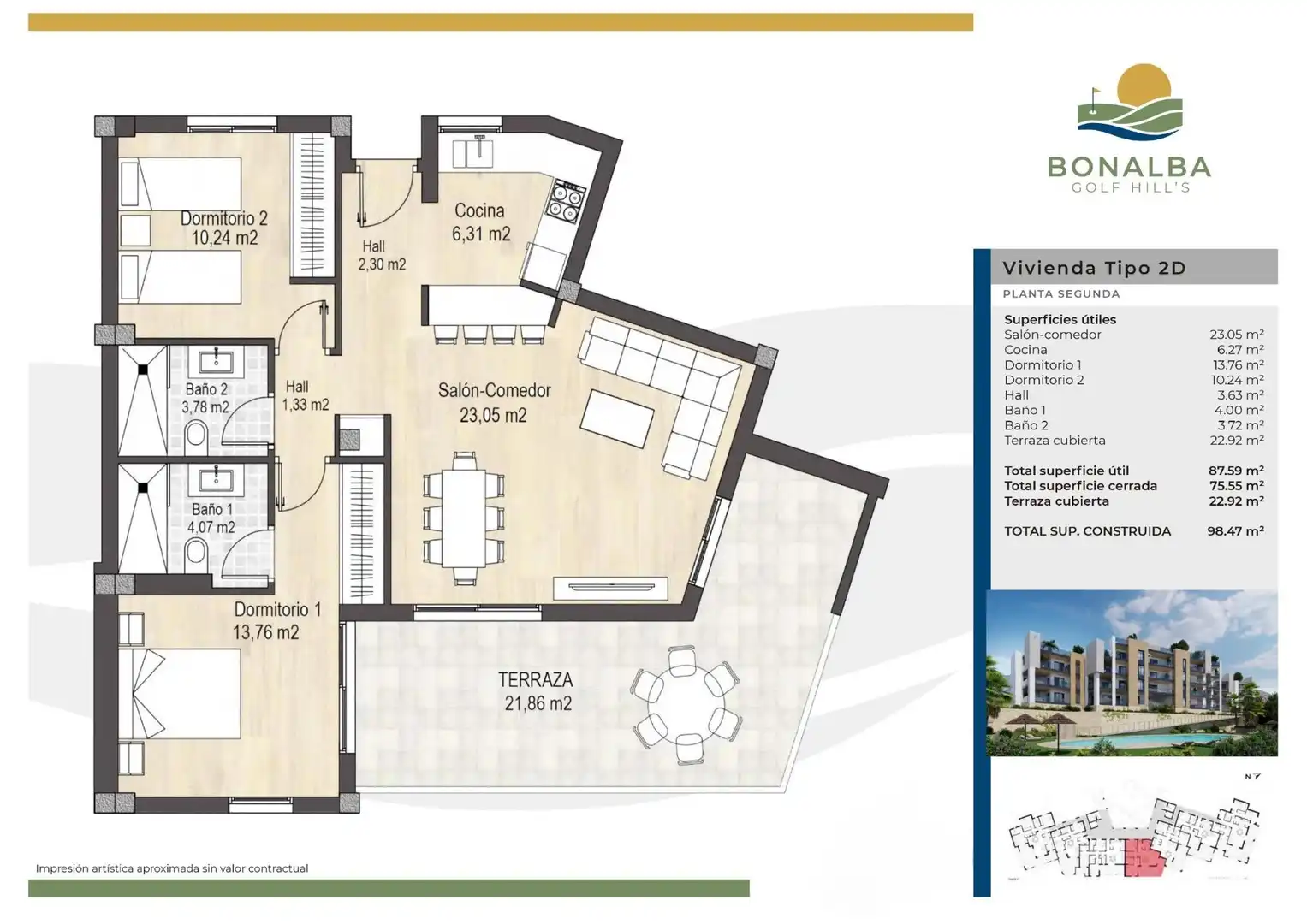 Piso en venta en Bonalba - Cotoveta, imagen 23