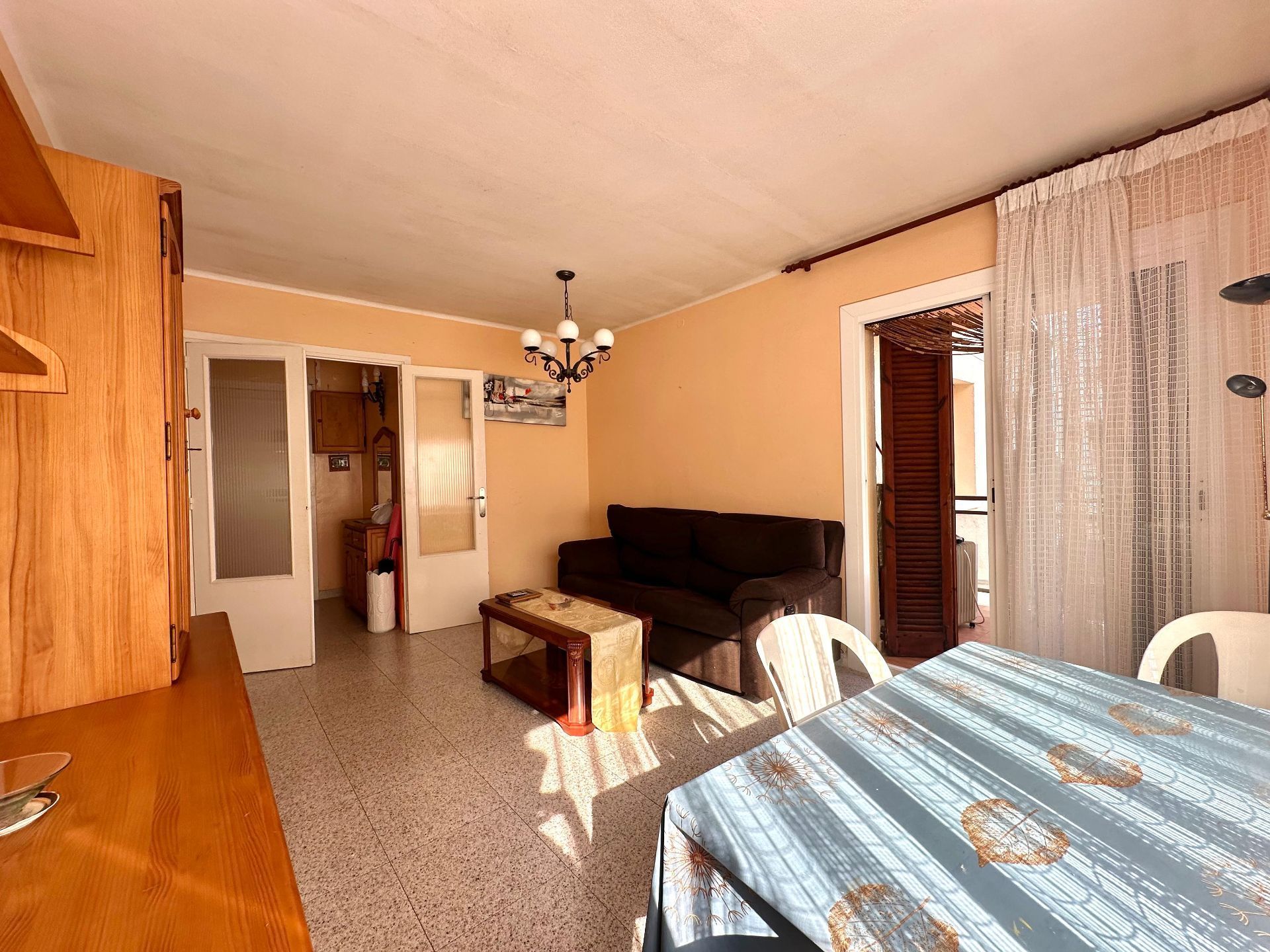 Sala de estar de Piso en venta en Cunit con Terraza