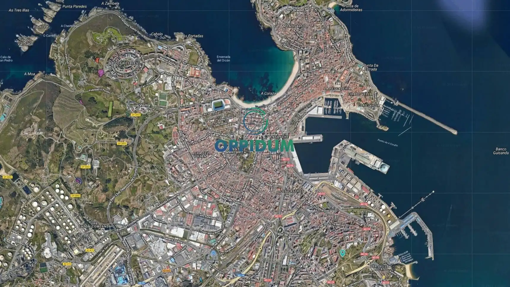 Exterior view of Residential for sale in A Coruña Capital 