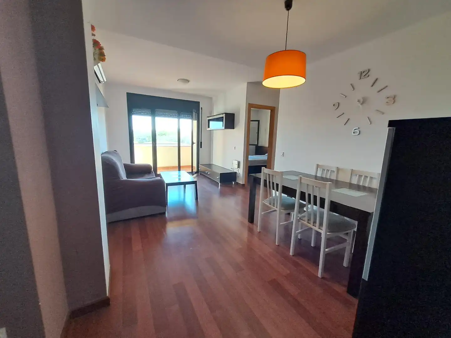 Sala d'estar de Pis en venda en Móra d'Ebre amb Aire condicionat, Parquet i Terrassa