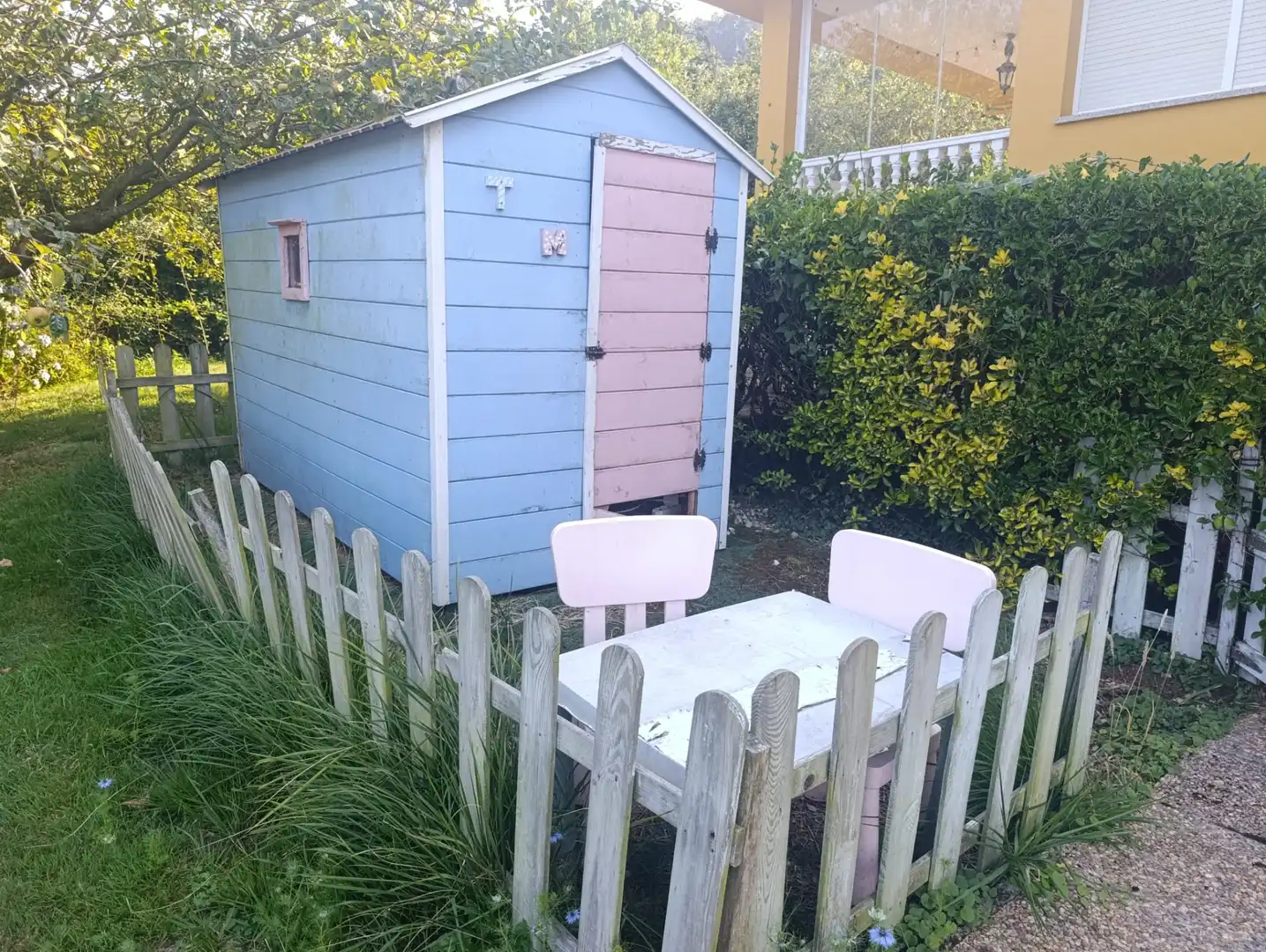 Jardín de Casa o chalet en venta en Gijón  con Calefacción, Jardín privado y Parquet