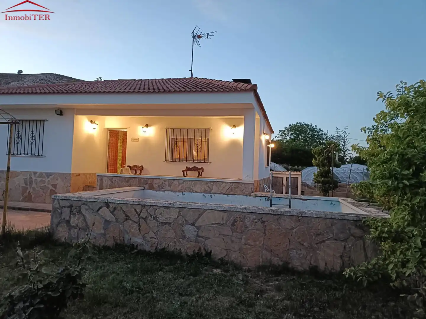 Swimming pool of Houses for sale in Teruel  with Private garden and Swimming Pool
