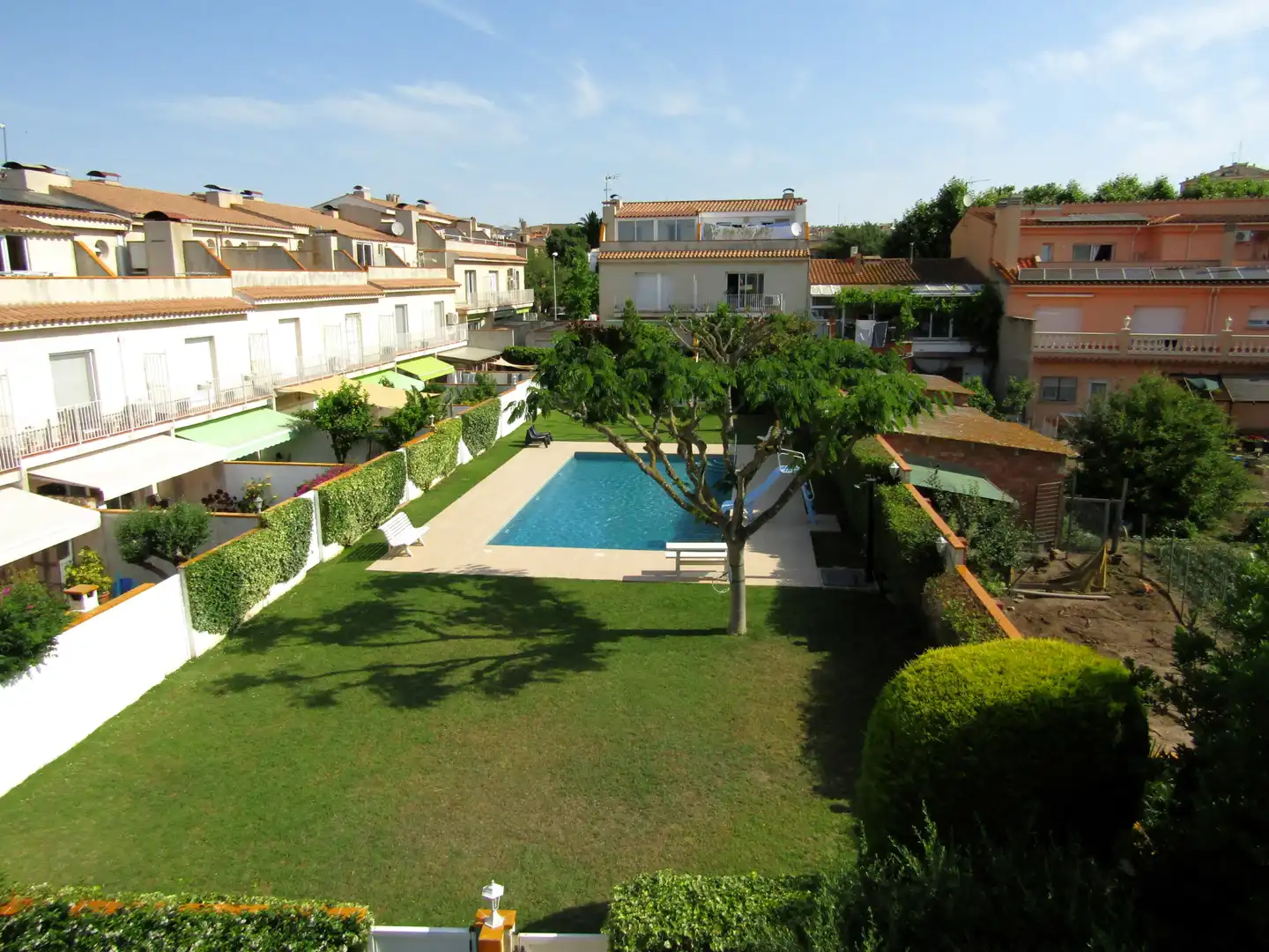 Piscina de Casa adosada en venta en Palafrugell con Aire acondicionado, Calefacción y Terraza