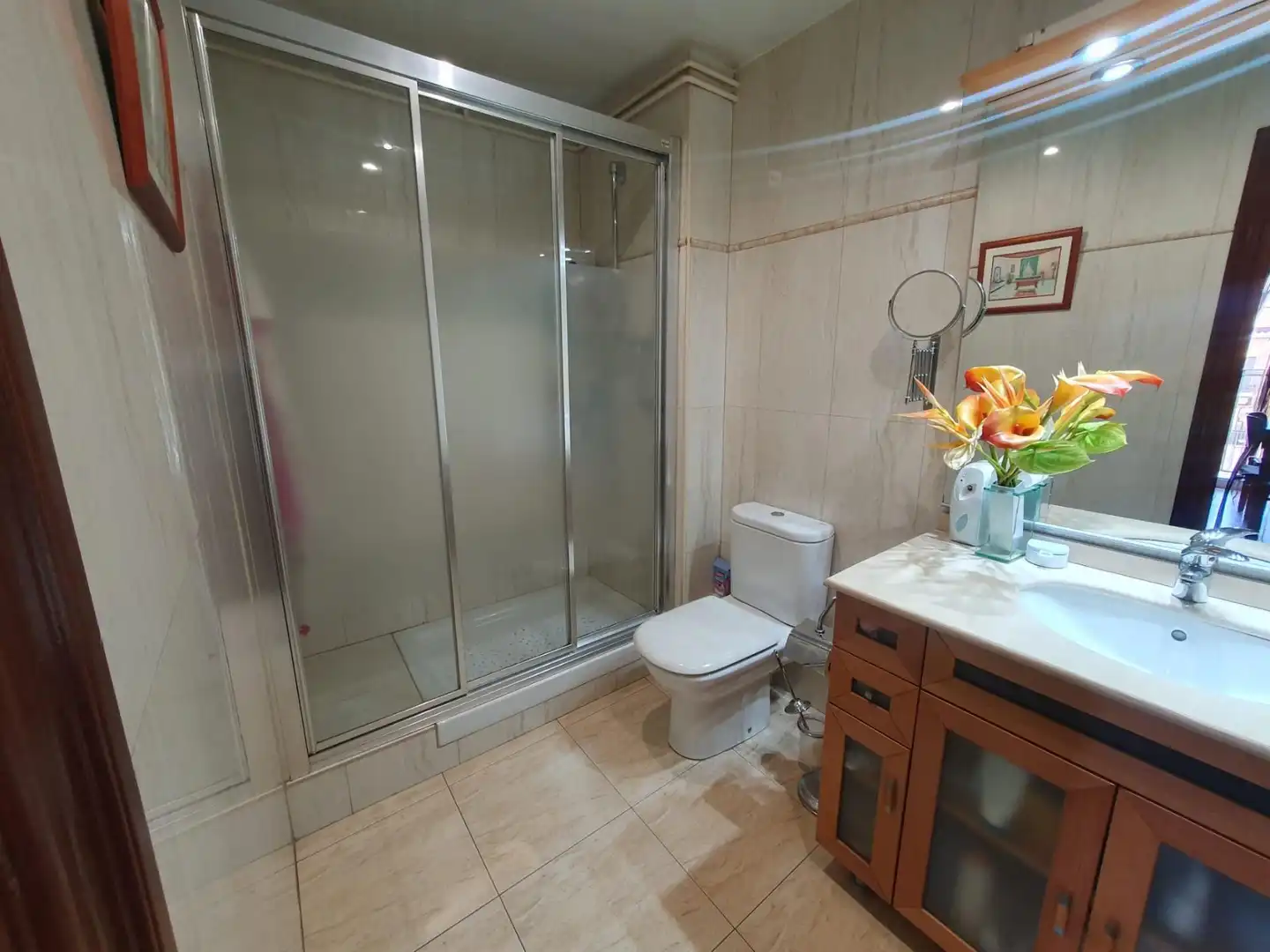 Baño de Piso de alquiler en Mollet del Vallès con Aire acondicionado, Calefacción y Amueblado