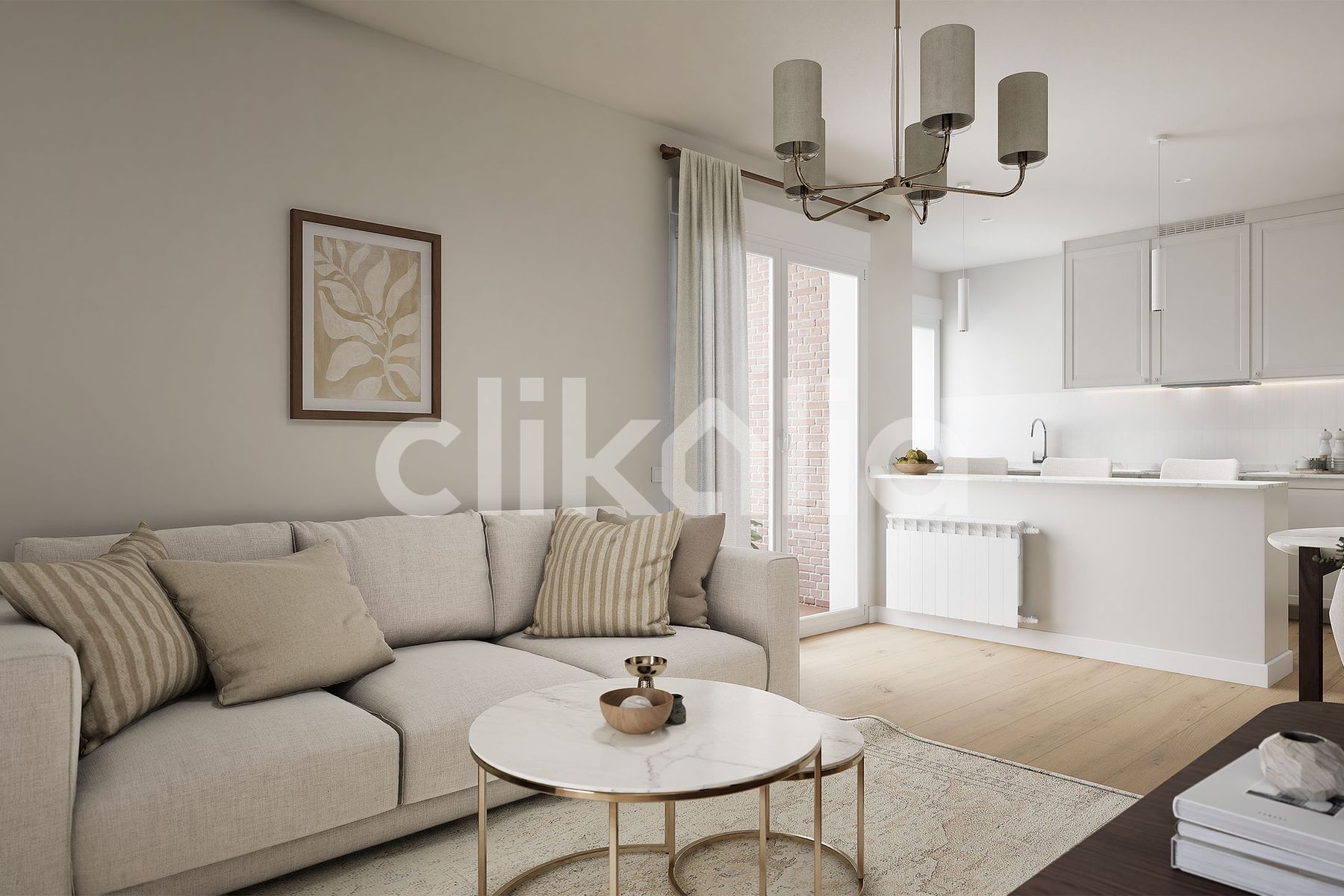 Bedroom of Flat for sale in  Madrid Capital  with Air Conditioner, Heating and Terrace