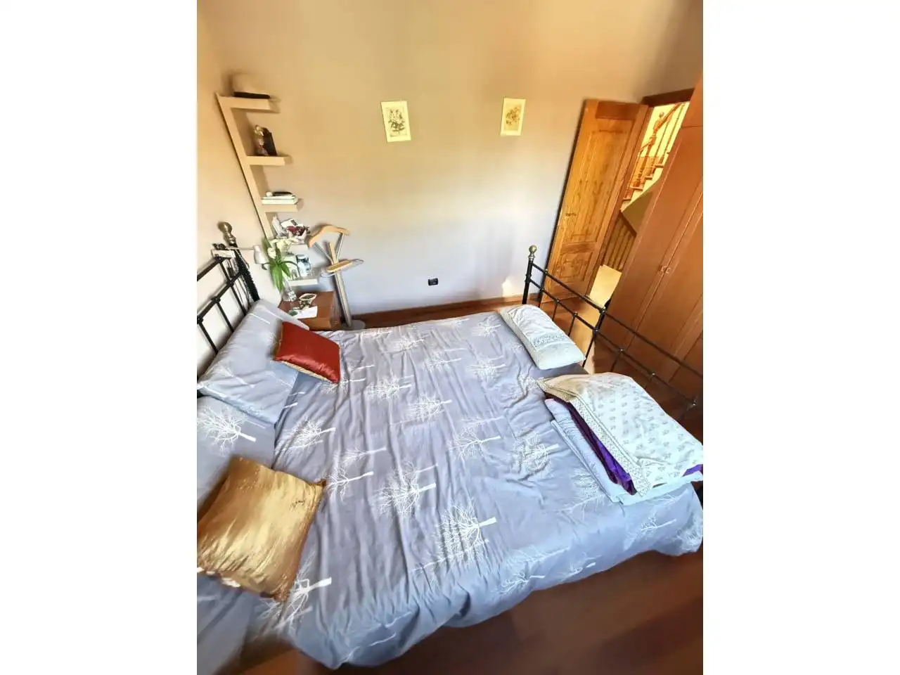 Dormitori de Casa adosada en venda en San Cristóbal de la Laguna amb Jardí privat, Parquet i Terrassa