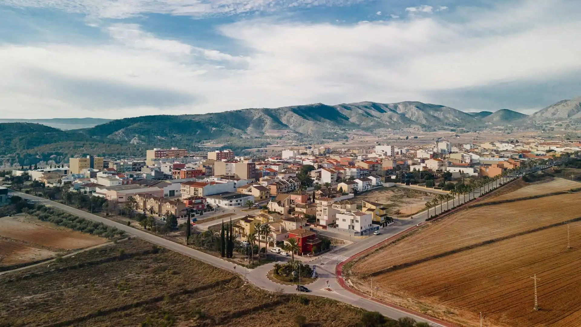Exterior view of Industrial buildings for sale in Aielo de Malferit