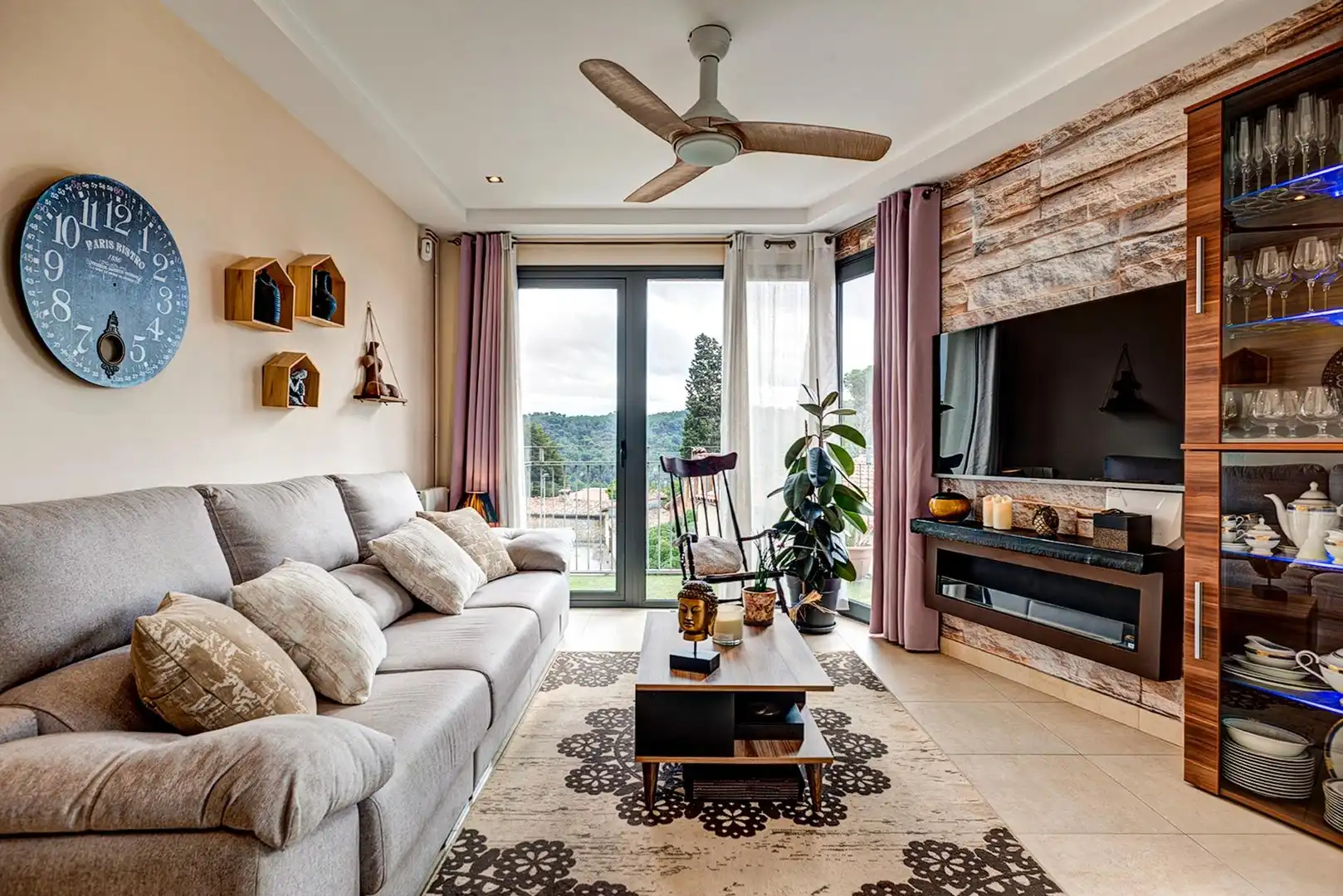 Living room of Duplexes for sale in Vallbona d'Anoia  with Heating, Terrace and Balcony