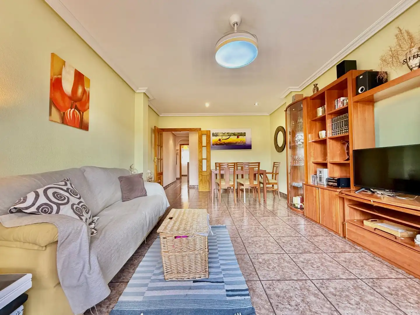 Sala de estar de Piso en venta en San Pedro del Pinatar con Aire acondicionado, Calefacción y Terraza