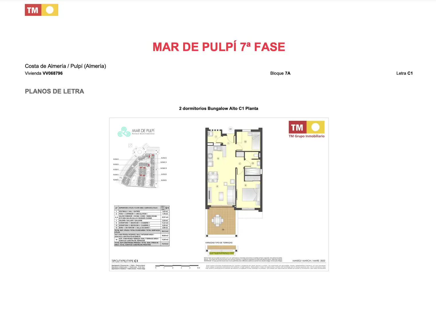 Apartament en venda en Pulpí amb Terrassa i Piscina comunitària