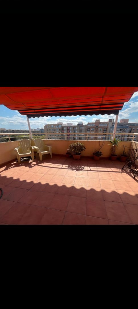 Terrace of Flat to rent in Alicante / Alacant  with Air Conditioner, Terrace and Furnished