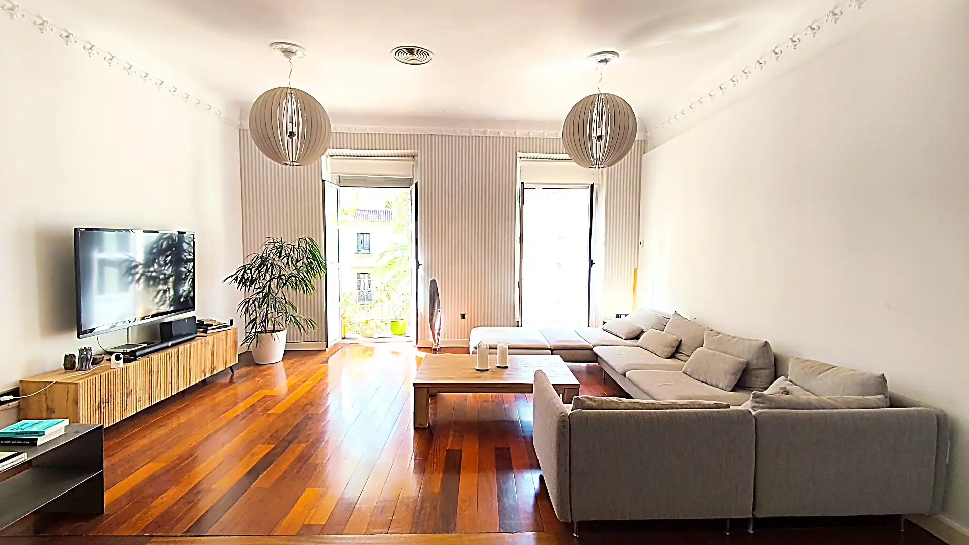Sala d'estar de Àtic en venda en Alicante / Alacant amb Aire condicionat, Calefacció i Terrassa